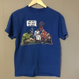 Blue Avengers Graphic Tee